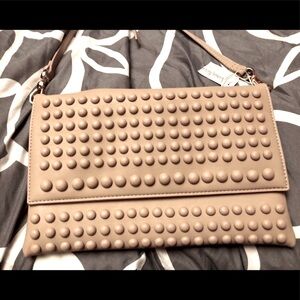 Neiman Marcus blush pink crossbody bag NWT